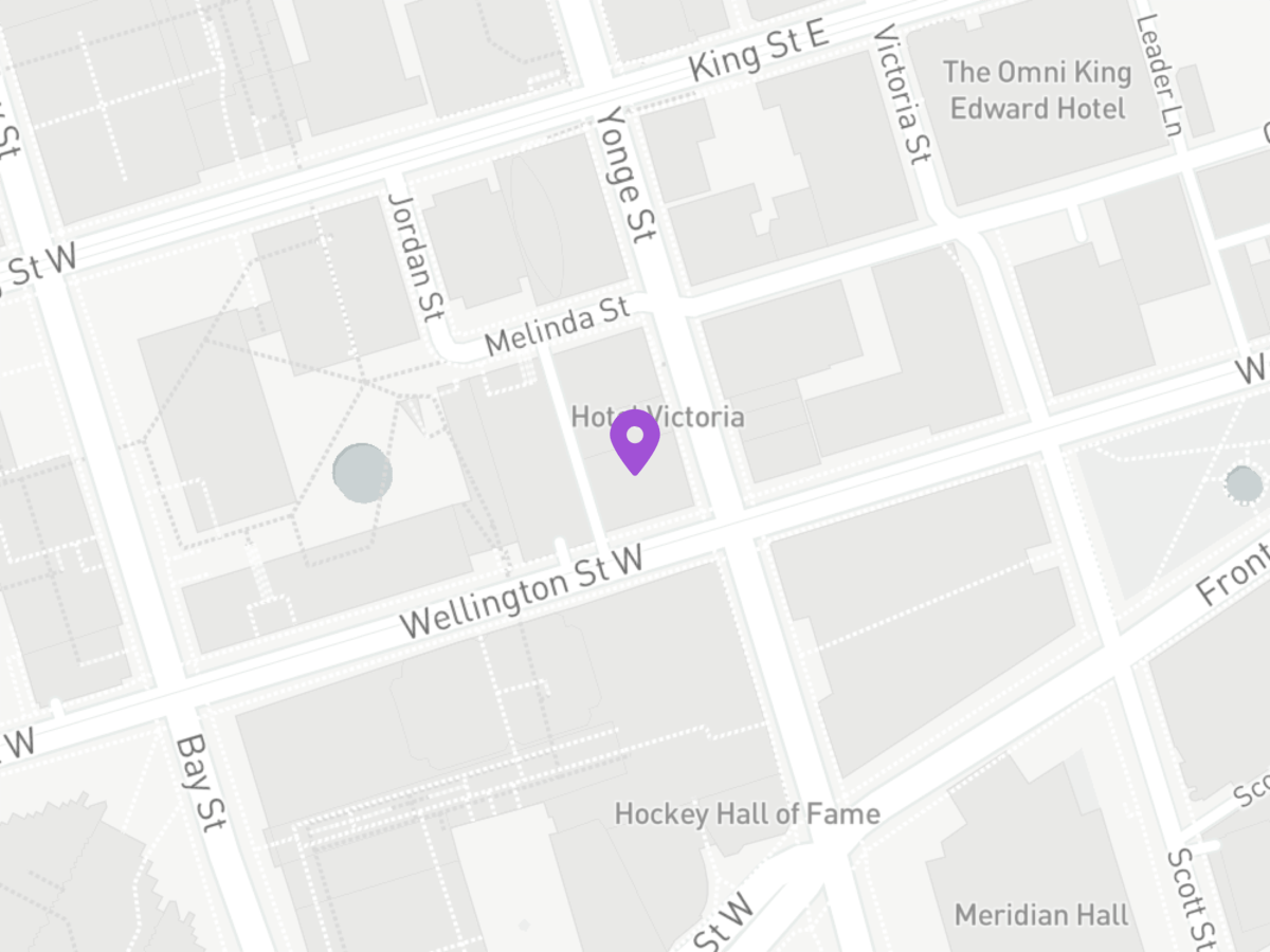 Map of 48 Yonge Street, Toronto