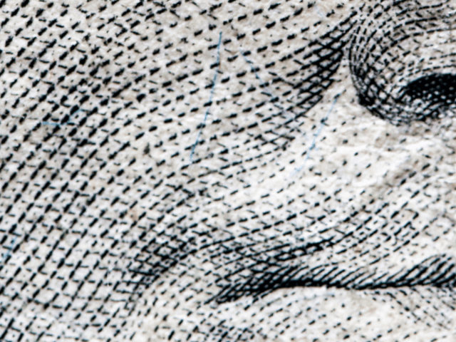 Close up of banknotes